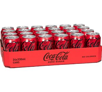Coca Cola Zero Tray Blik 24 x 33 cl