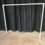Garderobe rek met 50 haakjes