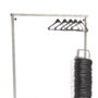 Garderobe rek met 50 hangers