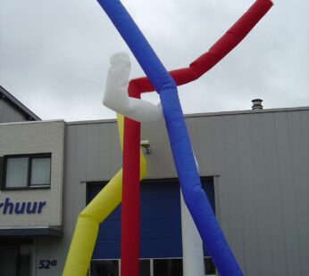 Sky tube 8 meter hoog Donker Blauw