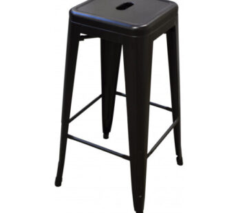 Barkruk Industrie – Vintage zwart