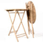 Bamboe sta tafel 90 cm