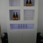 Achterkast met led verlichting