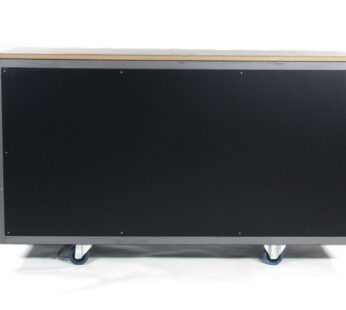 Flessenkoelkast houten werkblad luxe afwerking