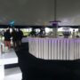 Black & White bar, rond